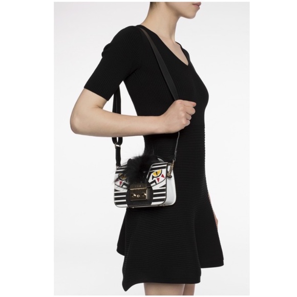 NWOT Furla 'Metropolis' Jungle Cross Body Bag - Picture 5 of 6